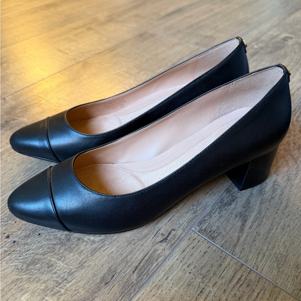 Cole Haan The Go-To pump black leather 7.5